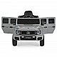 Battery-powered SUV Mercedes Benz G580, grey