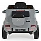 Battery-powered SUV Mercedes Benz G580, grey