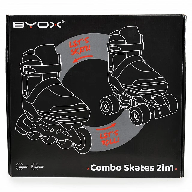 Roller skates Double 2in1 Flower S-(30-33)