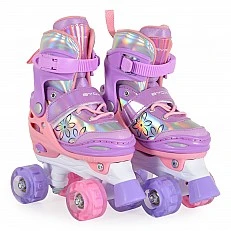 Roller skates Double 2in1 Flower M-(34-37)