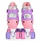 Roller skates Double 2in1 Flower L-(38-41)