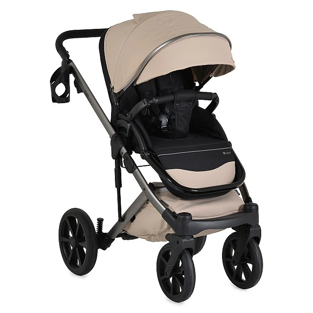 Eggo Limited Edition 3in1 Vanilla-Beige combined stroller