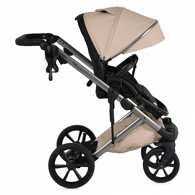 Eggo Limited Edition 3in1 Vanilla-Beige combined stroller