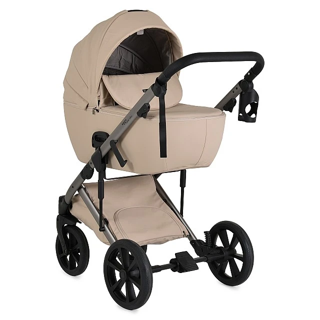 Eggo Limited Edition 3in1 Vanilla-Beige combined stroller