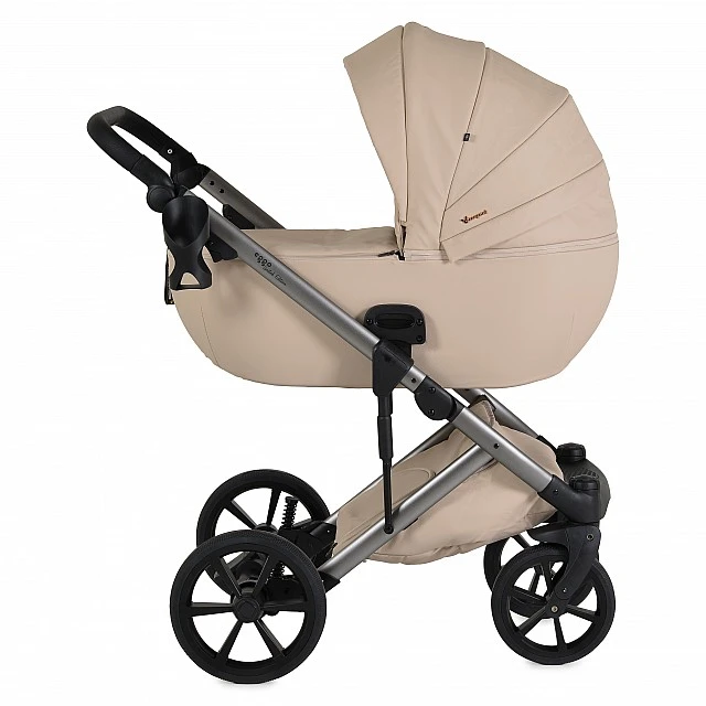 Eggo Limited Edition 3in1 Vanilla-Beige combined stroller