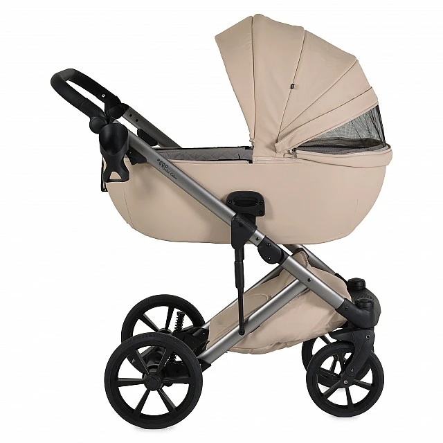 Eggo Limited Edition 3in1 Vanilla-Beige combined stroller