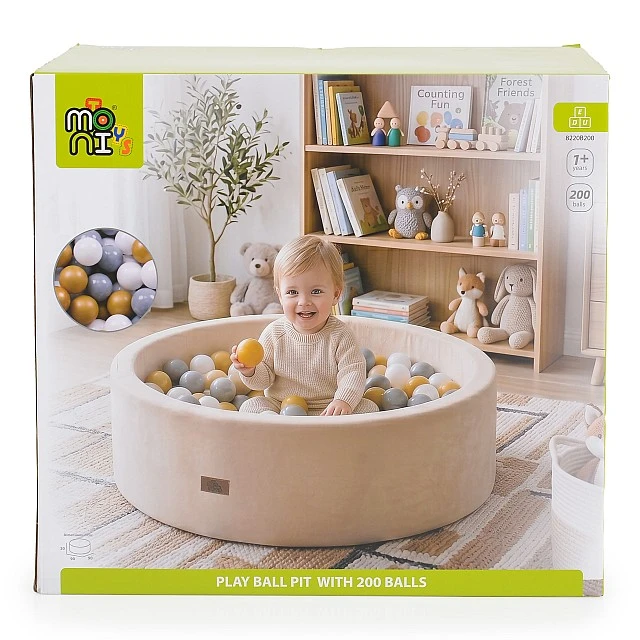 Soft pool with 200 balls Pink-New