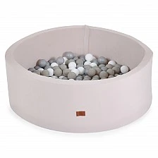 Soft pool with 200 balls Grey-New