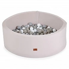 Soft pool with 200 balls Grey-New