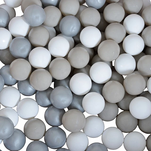 Soft pool with 200 balls Grey-New
