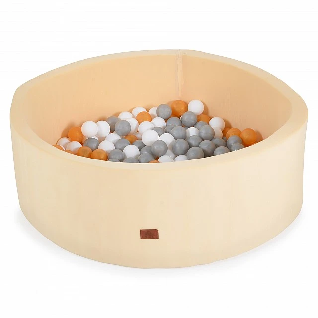 Soft pool with 200 balls Beige-New