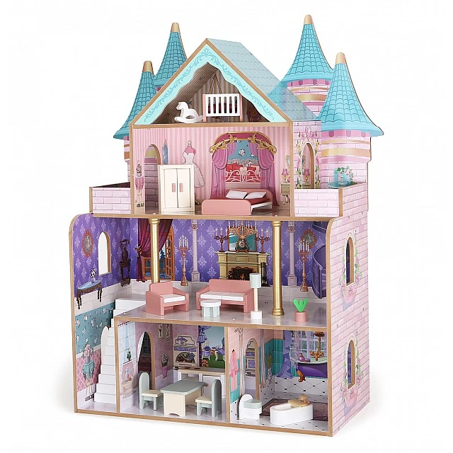 Wooden dollhouse The Castle 8306