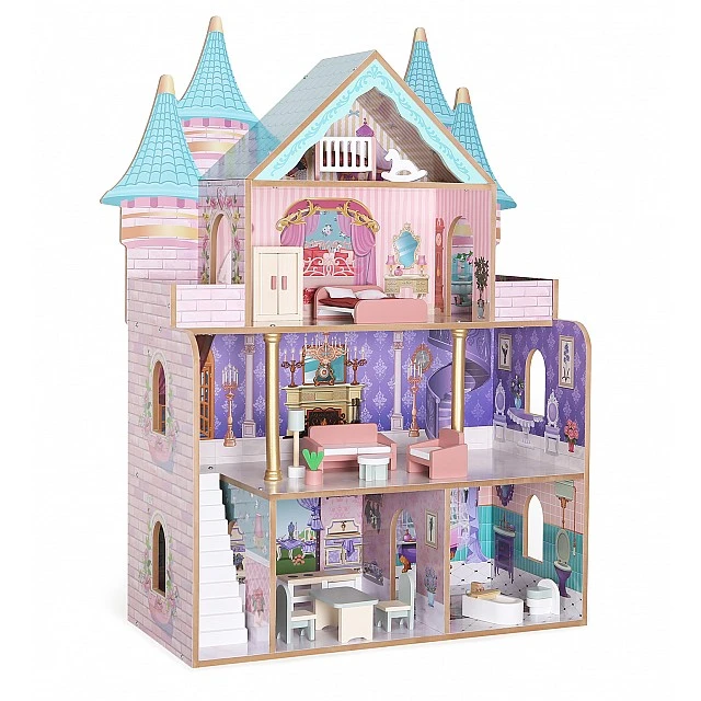 Wooden dollhouse The Castle 8306