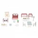 Wooden dollhouse The Castle 8306