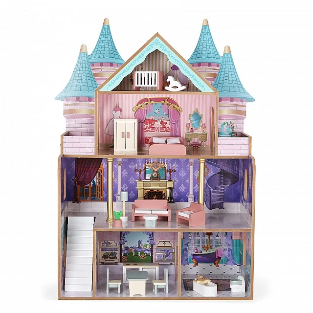 Wooden dollhouse The Castle 8306