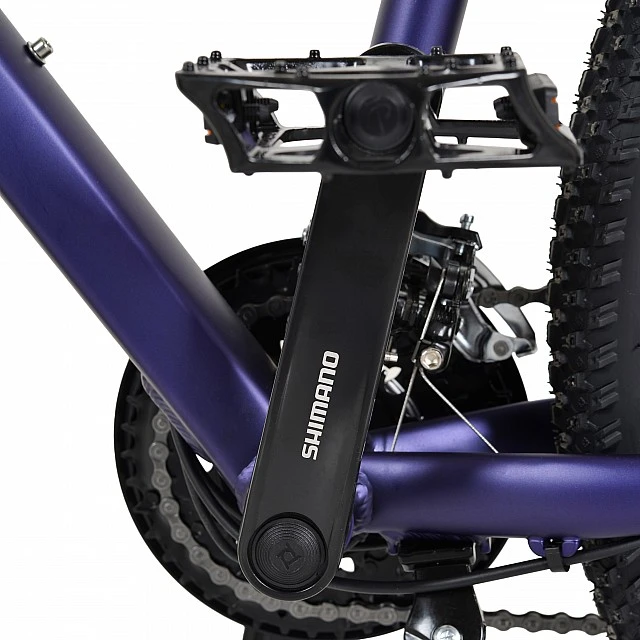 Велосипед със скорости alloy hdb 27.5 Taran 3*8 Purple
