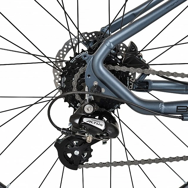 Велосипед със скорости alloy hdb 27.5 Taran 3*8 Anthracite