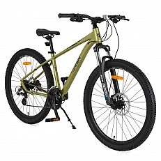 Alloy hdb 27.5" Taran 3*8 Green bike with gears