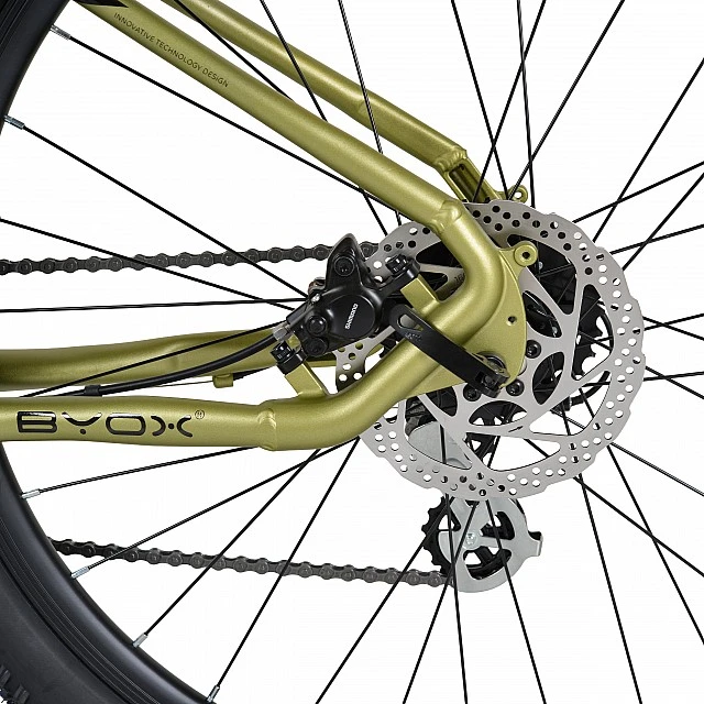Велосипед със скорости alloy hdb 27.5 Taran 3*8 Green