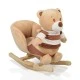 Plush rocking animal Bear
