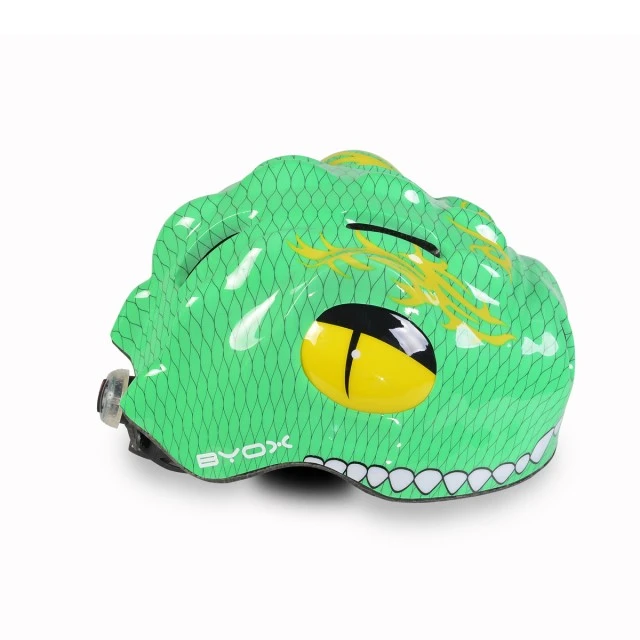 Helmet Dino Y27 (48-54 cm) green