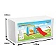 Wavy slide and swing set 06141 red