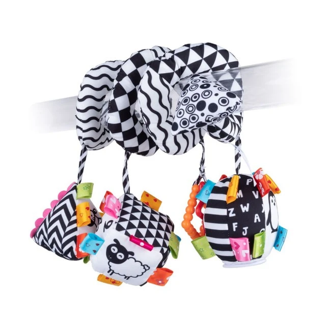 Spiral with geometric shapes 80234