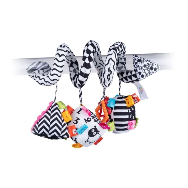Spiral with geometric shapes 80234