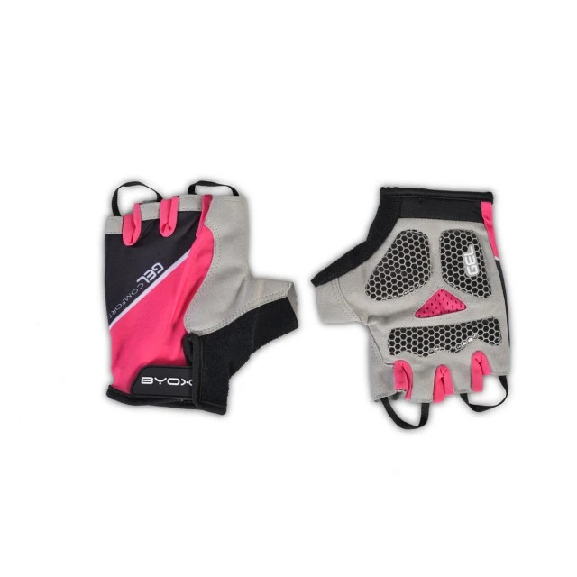 Cycling gloves AU201 pink