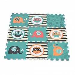 Elephant&Owl soft puzzle-rug - 3064