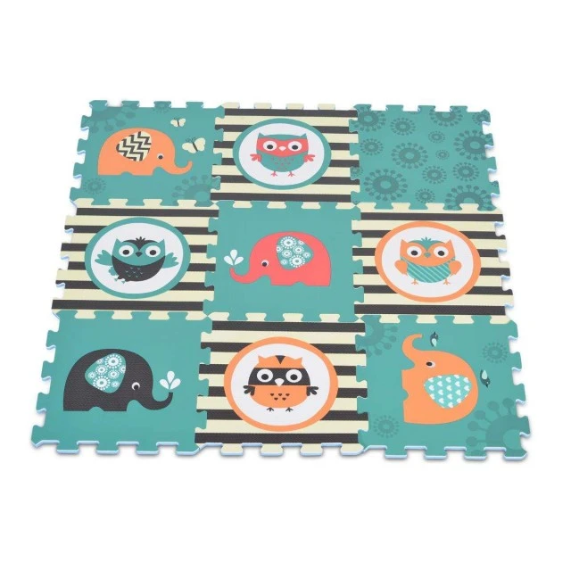 Elephant&Owl soft puzzle-rug - 3064