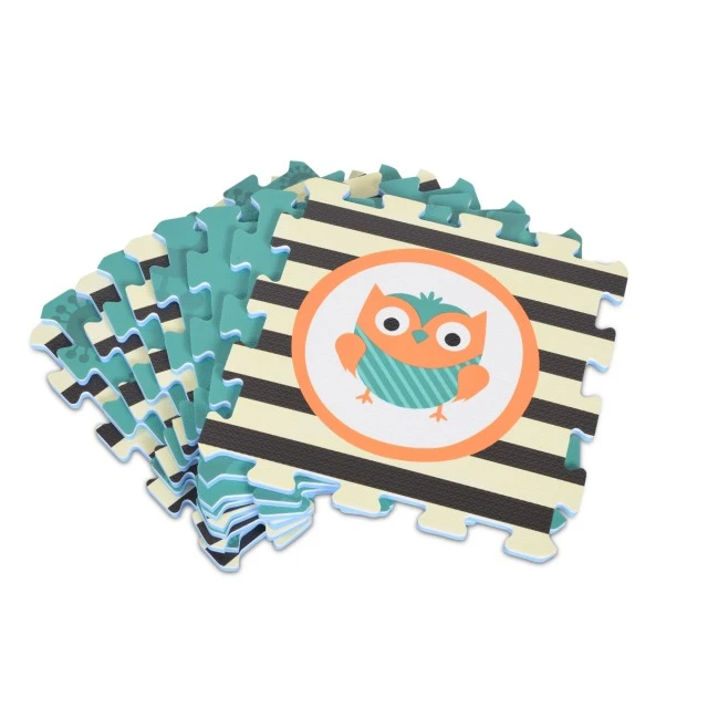 Elephant&Owl soft puzzle-rug - 3064