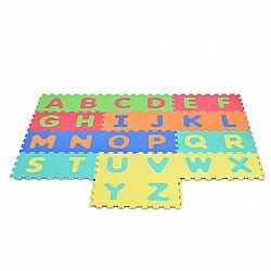 Soft puzzle-carpet alphabet (A - Z) 26 pcs - 1002B3