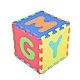 Alphabet puzzle mat (A-Z) 26 pcs - 1002B3