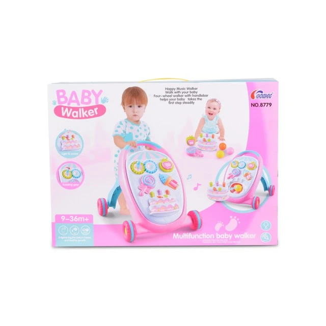 Walking toy Cake pink