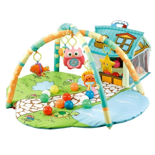 Active gymnastics Happy Farm green