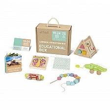 Образователна кутия Монтесори 19-24 месеца Възраст: 1+