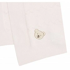 Steiff knitted blanket Size: 75 x 95 cm