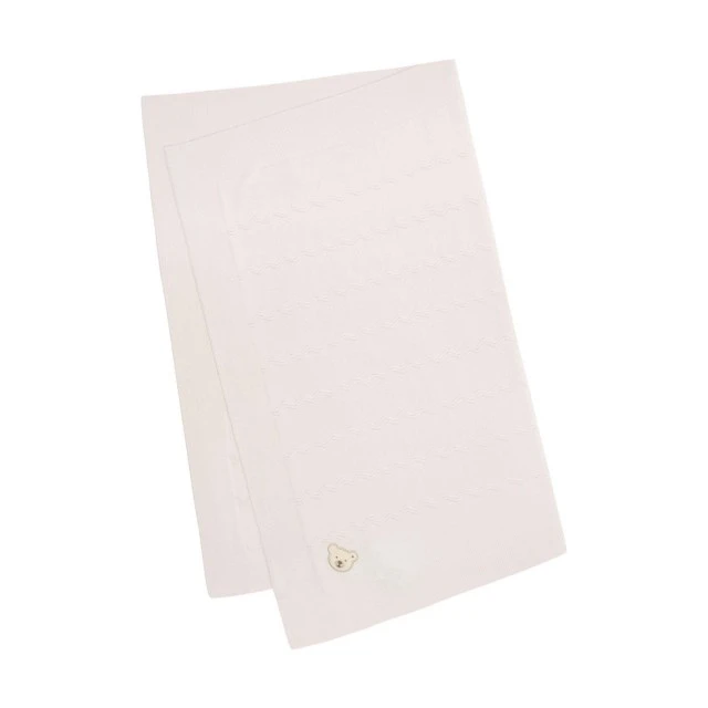 Steiff knitted blanket Size: 75 x 95 cm