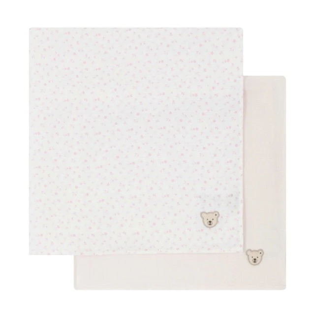 Steiff diaper set, 2 pieces Size: 70 x 70 cm
