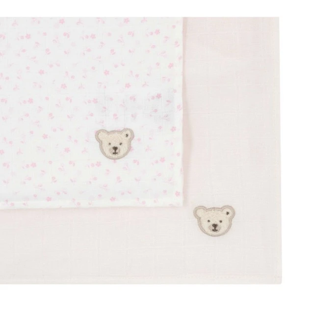 Steiff diaper set, 2 pieces Size: 70 x 70 cm