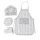 Children's wooden kitchen with accessories Classic + chef's set Age: 2+
