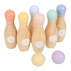 Wooden bowling for children Age: 2+