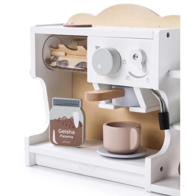 Wooden coffee machine and shop Age: 2+