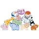 Дървена низанка ZOO Възраст: 2+