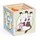 Wooden animal sorter cubes Age: 1+