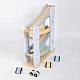 Wooden track Rolli with 4 cars Age: 1+ Size: 25.8x9x29.2 cm