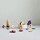 Wooden set Salad in a bowl Swedish Design Age: 2+