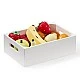 Wooden fruit for cutting in a crate Swedish Design Age: 2+