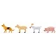 Set of figures in a box Farm Animals, 30 pieces Age: 3+ Number of pieces: 30